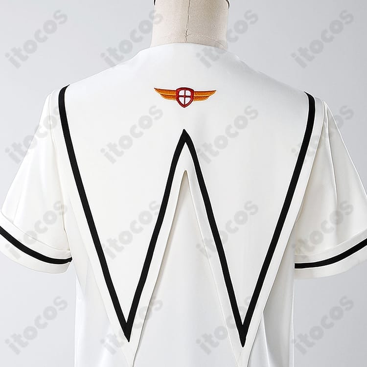 カードキャプターさくら 李小狼 夏服制服コスプレ 高再現度で動きやすく撮影・イベントに最適 - 4枚目の画像