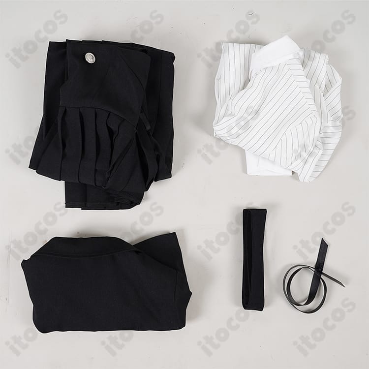 ロックは淑女の嗜みでして 白矢環（シロ）コスプレ衣装｜高再現ディテールで撮影映え - 6枚目の画像