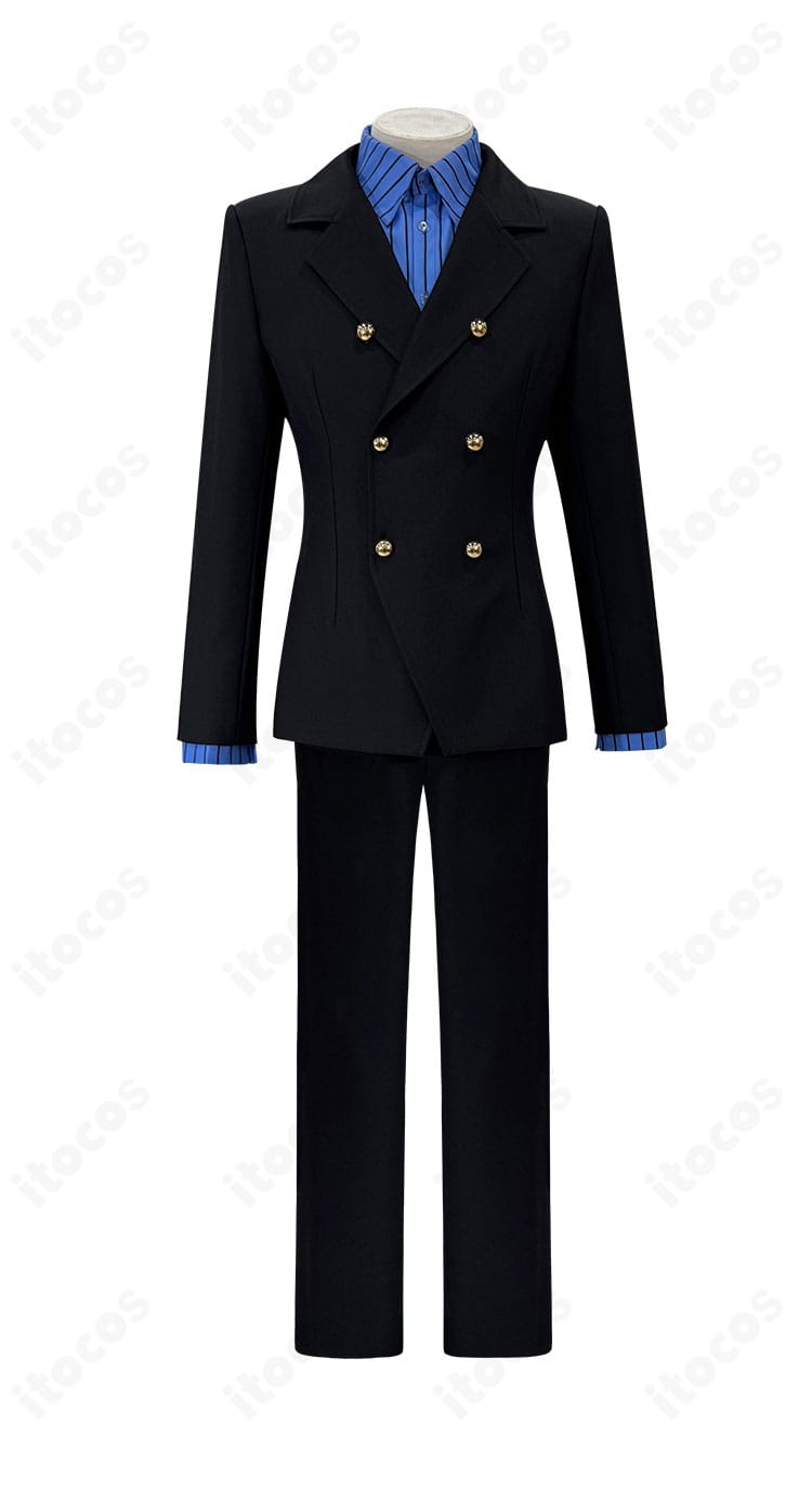 ONE PIECE サンジ コスプレ衣装 正面全体のディテールが分かる写真