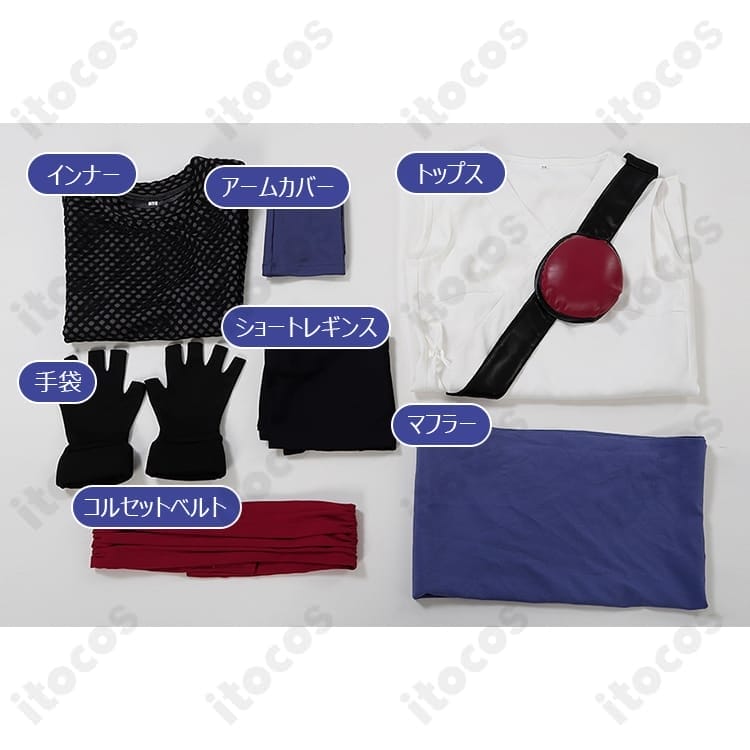 銀魂 猿飛あやめ くノ一衣装｜高再現と動きやすさでイベント＆撮影に最適 - 5枚目の画像