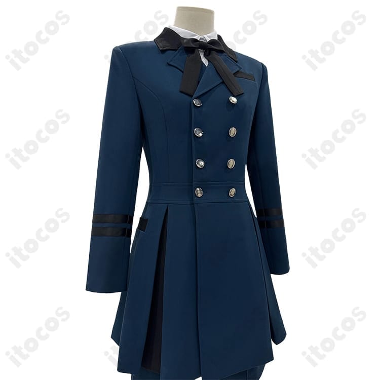 黒執事II シエル・ファントムハイヴ コスプレ衣装 高再現で撮影映え、エレガントな貴族風セット - 2枚目の画像