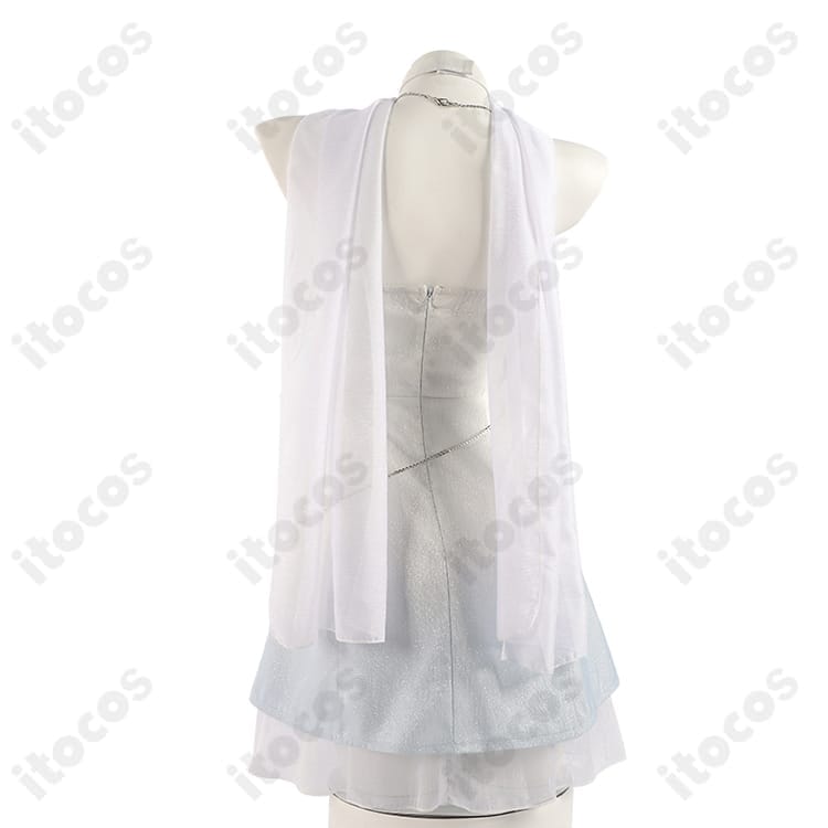 恋と深空 流れる雲 コスプレ衣装ワンピースセット。高再現で軽やか、イベントや撮影に最適 - 4枚目の画像