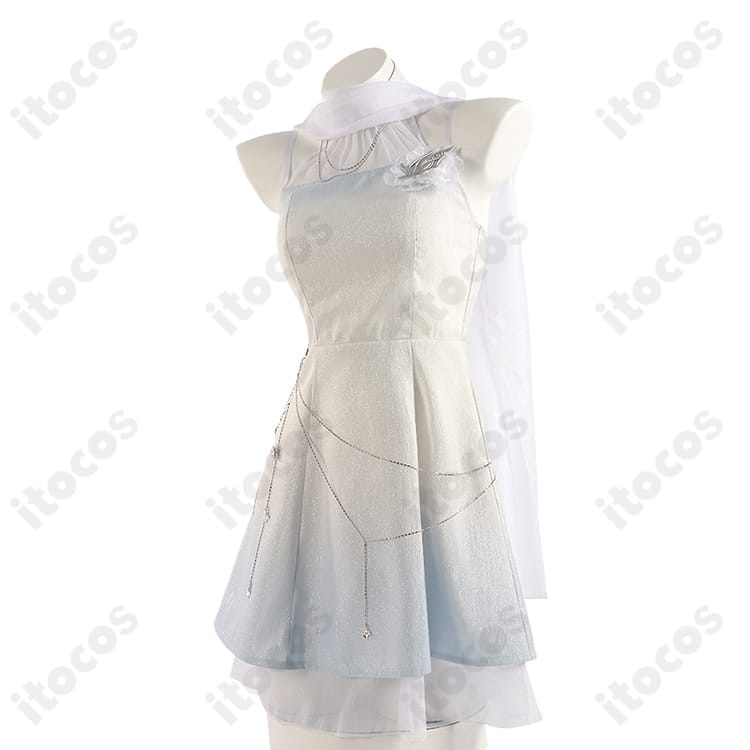 恋と深空 流れる雲 コスプレ衣装ワンピースセット。高再現で軽やか、イベントや撮影に最適 - 3枚目の画像