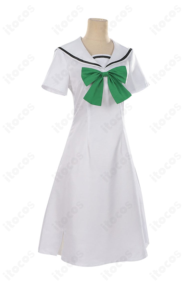 カードキャプターさくら 木之本桜 私服コスプレ 右側面。ライン取りとサイドの装飾配置が分かる角度。