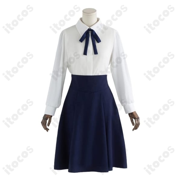 Fate/stay night セイバー私服コスプレ衣装 高再現で清楚な上品シルエット、イベント・撮影に最適
