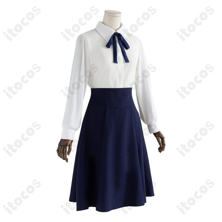 Fate/stay night セイバー私服コスプレ衣装 高再現で清楚な上品シルエット、イベント・撮影に最適 - 2枚目の画像