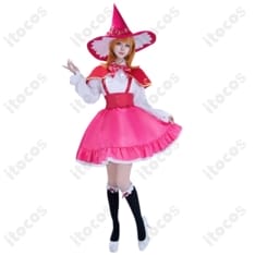 魔法つかいプリキュア! 朝日奈みらい 魔法学校制服 高再現コスプレ衣装｜快適な着用感でイベント・撮影に最適 - 2枚目の画像（サムネイル）