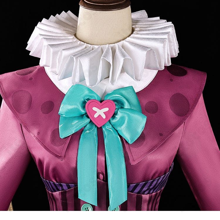 ミズ・ティータイム 衣装の襟元装飾ディテール｜レースとリボンの質感を強調（第五人格 ウェンディ）