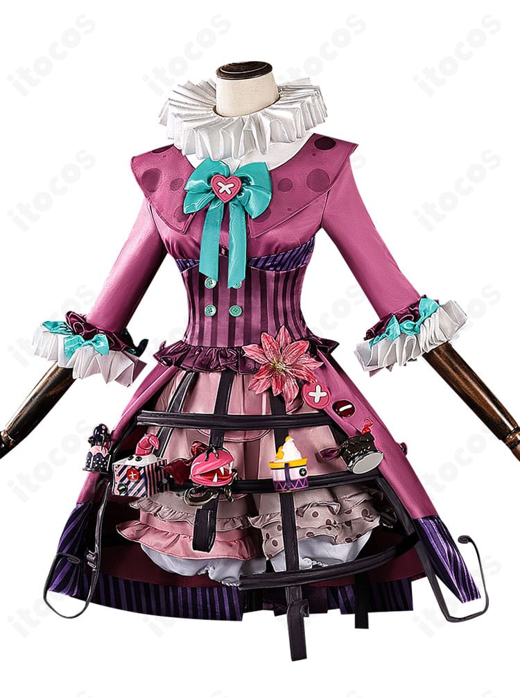 第五人格 気象学者 ミズ・ティータイム コスプレ衣装 側面カット｜ウエストラインが映える綺麗なシルエット