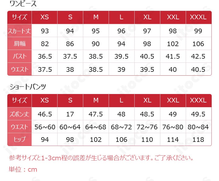 第五人格 気象学者 ミズ・ティータイム コスプレ衣装 サイズ表｜XS〜XLの採寸ガイド