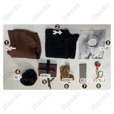 第五人格 小説家オルフェウス「新章の始まり」高再現コスプレ衣装｜上品で撮影映え、イベント向け - 5枚目の画像（サムネイル）