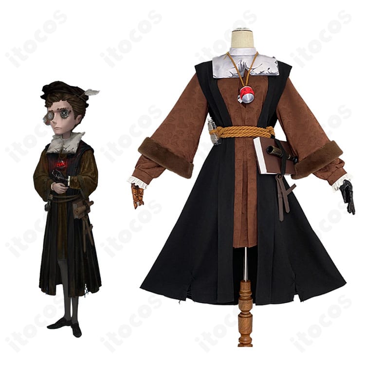 モデル着用の第五人格 小説家オルフェウス「新章の始まり」フルコーデ全身像