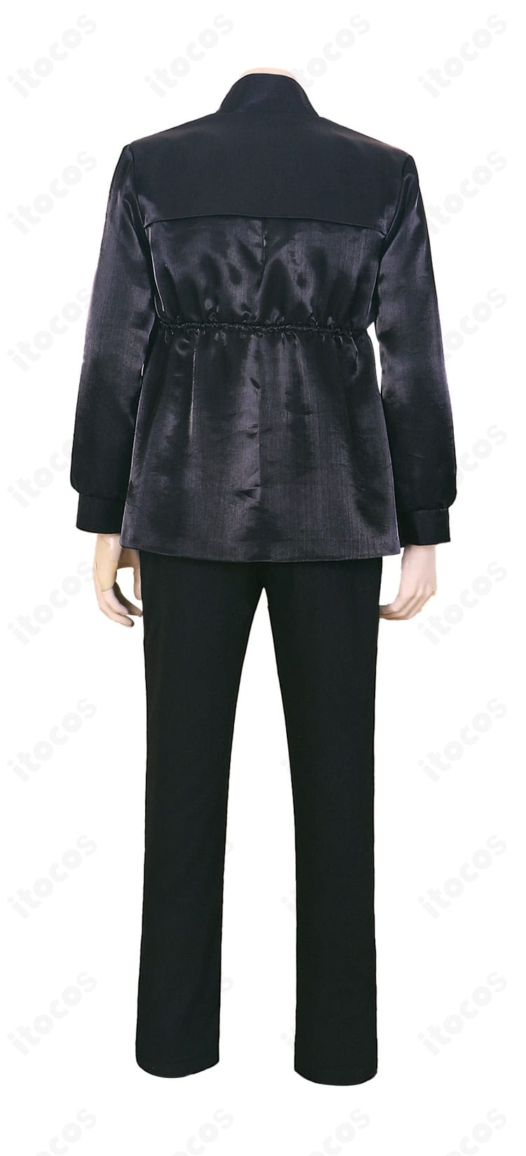 カードキャプターさくら コスプレ衣装の背面全体図（ファスナー位置）