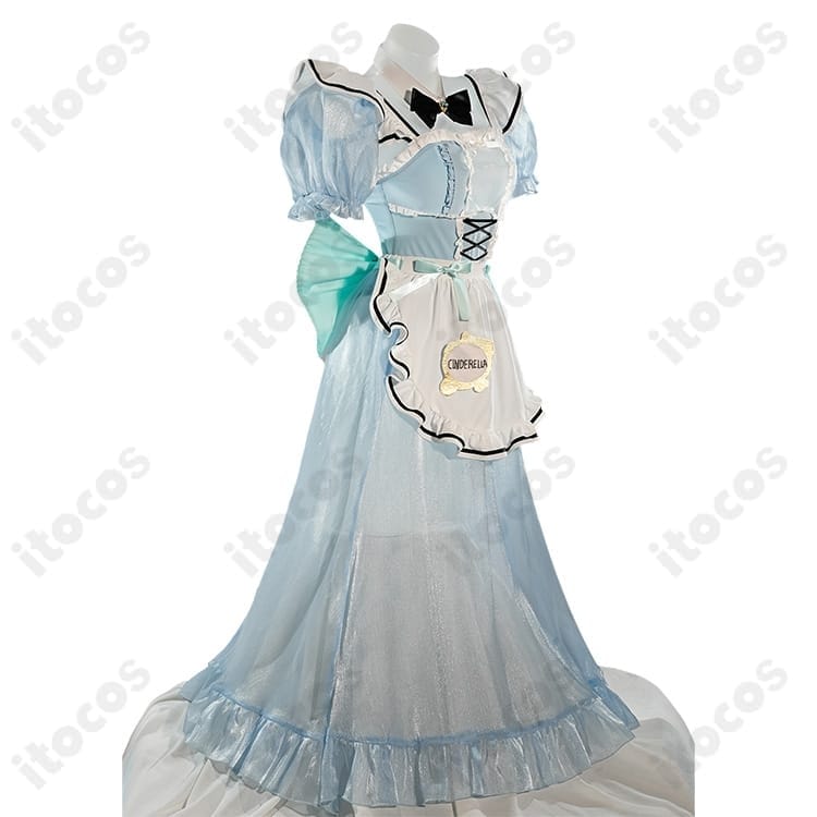 勝利の女神：NIKKE シンデレラ カフェ店員衣装 コスプレ｜上品シルエットで高再現、イベント・撮影向け - 2枚目の画像