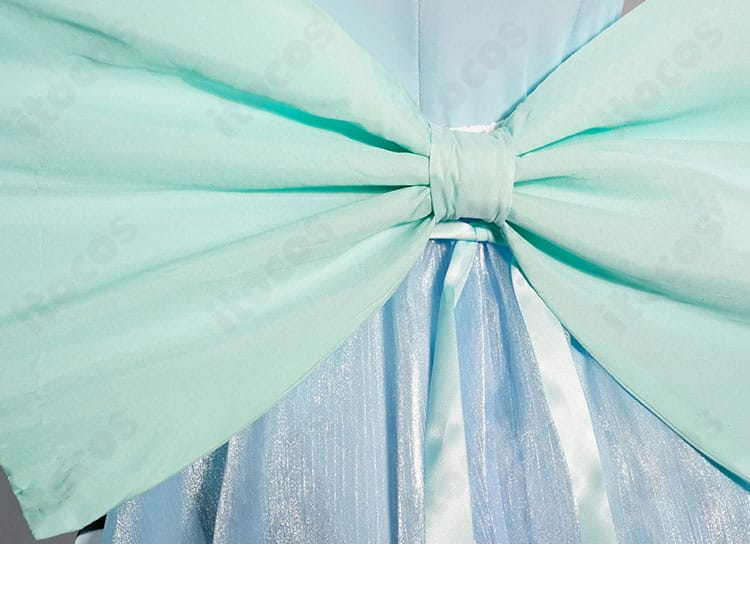 NIKKE シンデレラ カフェ店員衣装の背面リボン装飾と結び目の詳細画像