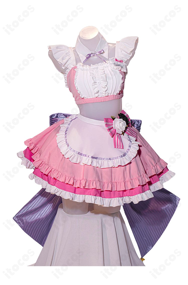 ドロシー GALLERYカフェ店員衣装のトップス・スカート正面全体