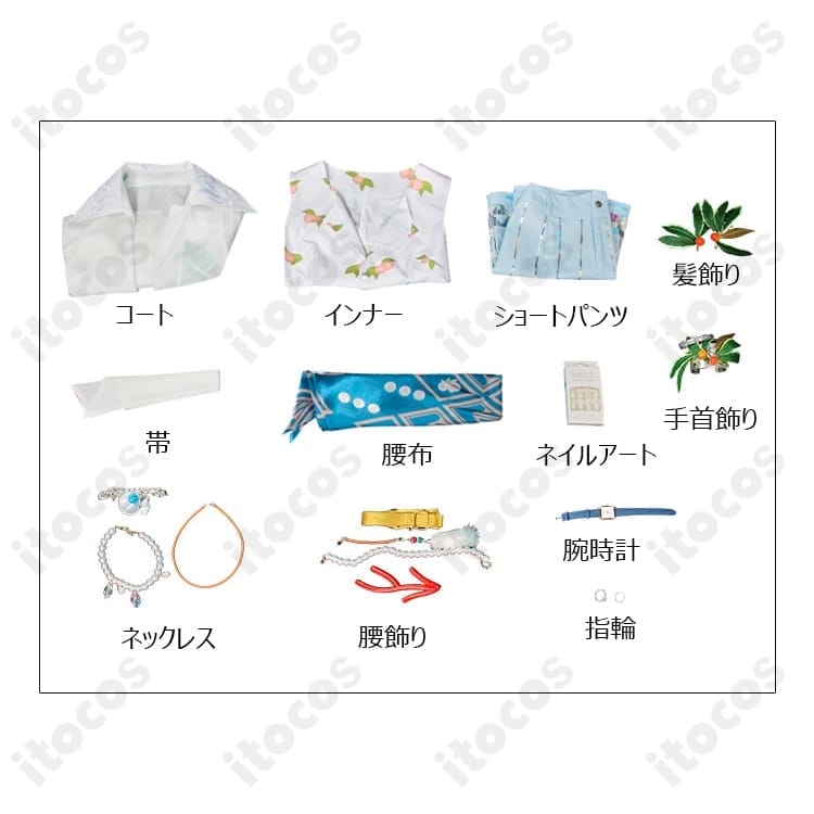 IdentityV 第五人格 ジョゼフ 盛夏の光影衣装｜高再現でエレガント、イベントと撮影に最適 - 4枚目の画像