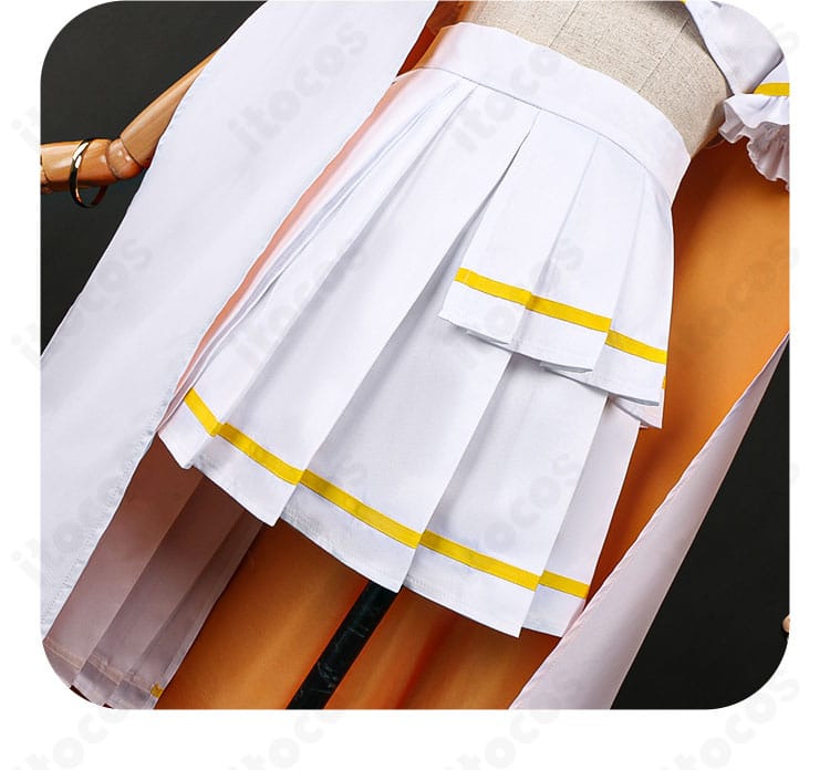 三俣チョコ 魔法衣装コスチューム｜裾周りの模様と広がりを確認できる写真