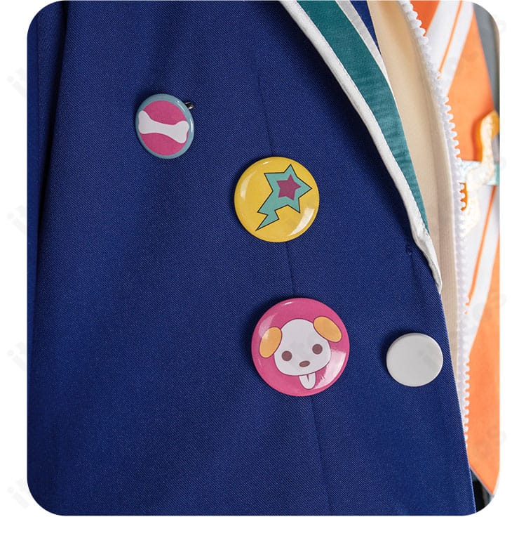 腕飾り・ベルト周りの構成を示す近接カット｜セット内容の一部