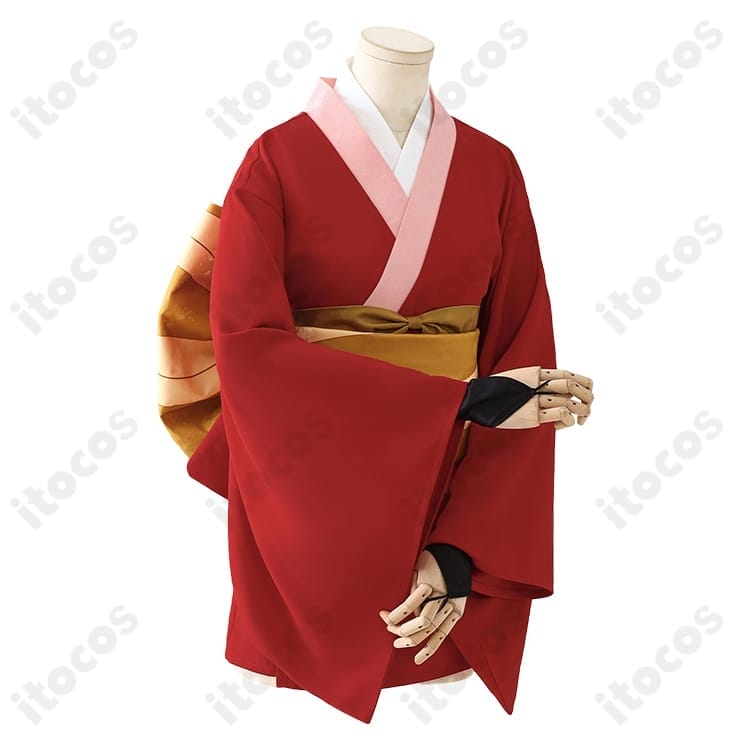 銀魂・神楽 吉原炎上篇 コスプレ衣装 高再現の和装セットで撮影とイベントに最適 - 2枚目の画像