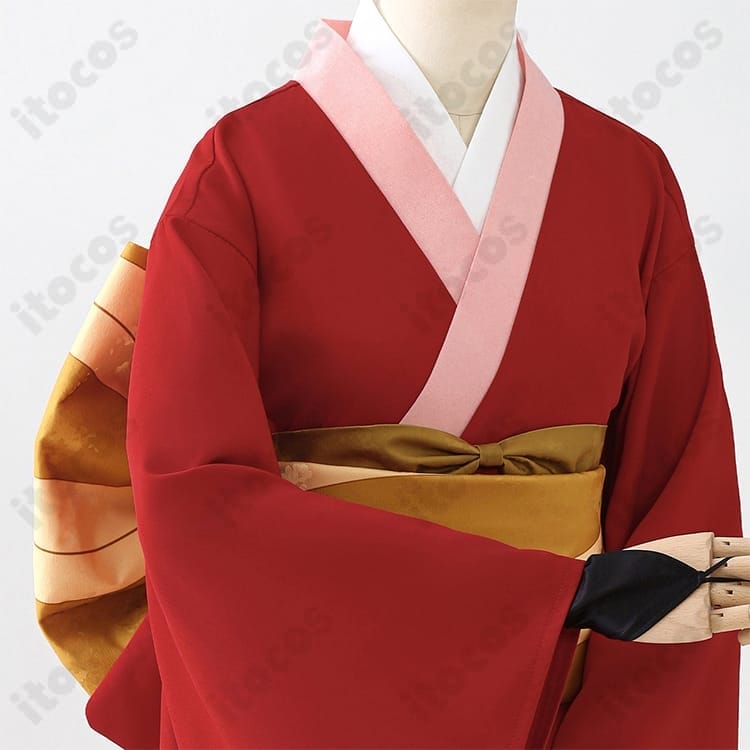 銀魂・神楽 吉原炎上篇 コスプレ衣装 高再現の和装セットで撮影とイベントに最適 - 5枚目の画像