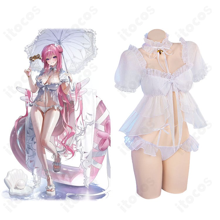 勝利の女神：NIKKE ドロシー セレンディピティ衣装の着用イメージ。高発色の生地とエレガントなシルエットでイベント・撮影に適したコーデを再現