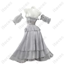 勝利の女神：NIKKE シンデレラ ガラスのプリンセス 高再現ドレスで上品に映えるコスプレ衣装 - 3枚目の画像（サムネイル）