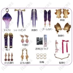 FGO カーマ 第二再臨コスプレ衣装｜高再現で妖艶に映える豪華セット、長時間でも快適 - 6枚目の画像（サムネイル）