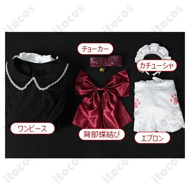 Fate/Grand Order タマモキャット 2段階目メイド コスプレ衣装｜清楚に映える再現度と快適な着用感 - 7枚目の画像