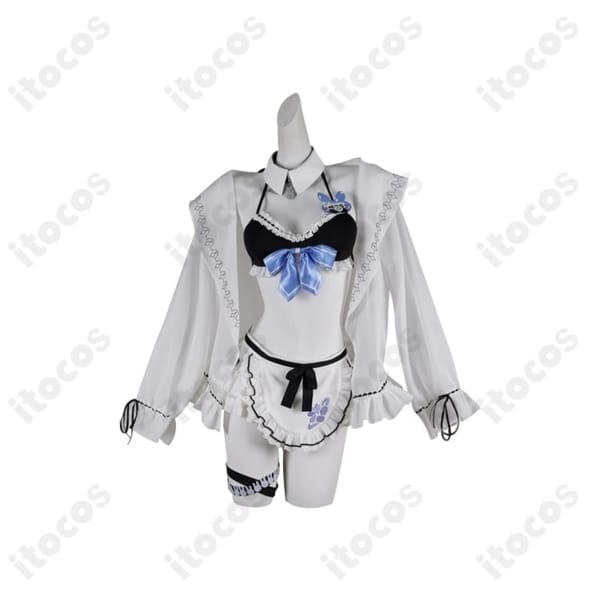 兎田ぺこら メイド水着（ホロナツ新衣装）高再現フルセット｜軽やかでイベント向け