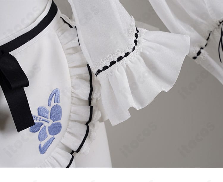 兎田ぺこら メイド水着 花蕾モチーフ飾りアップ｜個性的で写真に映えるアクセ