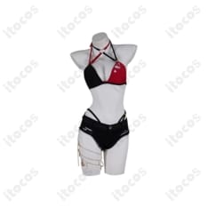 宝鐘マリン ホロナツパラダイス水着 コスプレ衣装。高再現で撮影・イベントに最適 - 4枚目の画像（サムネイル）