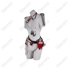 宝鐘マリン ホロナツパラダイス水着 コスプレ衣装。高再現で撮影・イベントに最適 - 2枚目の画像（サムネイル）