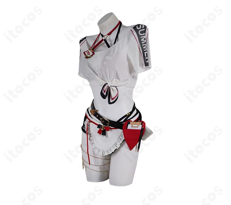 宝鐘マリン 水着トップスとブラの構成が分かるアップショット