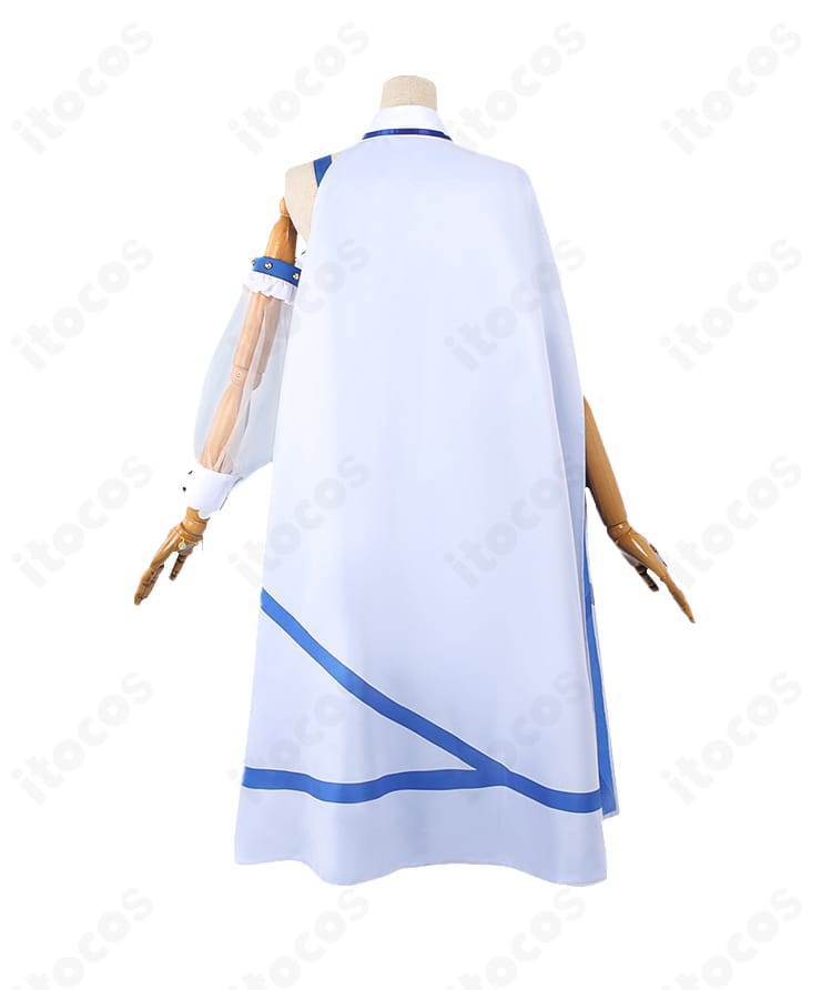 上泉マイ 魔法衣装ver. ブーツ 背面全体。履き口のカッティングと後ろ姿のシルエットを確認可能