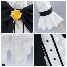 木之本桜 時計の国のアリス コスプレ衣装 高再現で撮影映え、XS〜XLの充実サイズ展開 - 5枚目の画像（サムネイル）