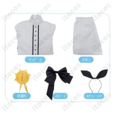 木之本桜 時計の国のアリス コスプレ衣装 高再現で撮影映え、XS〜XLの充実サイズ展開 - 6枚目の画像（サムネイル）