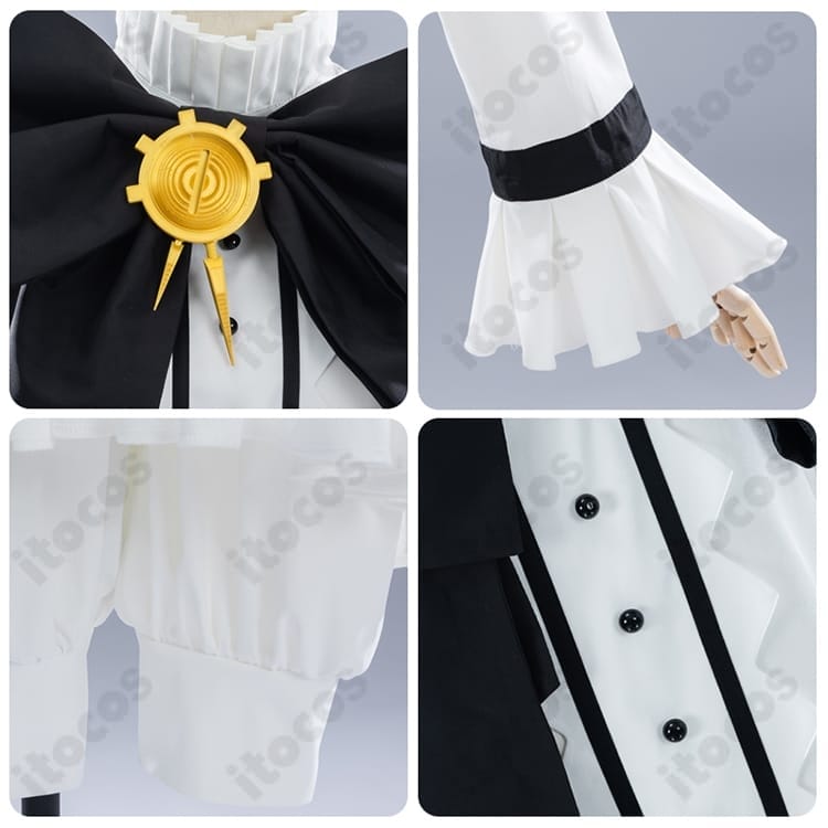 木之本桜 時計の国のアリス コスプレ衣装 高再現で撮影映え、XS〜XLの充実サイズ展開 - 5枚目の画像