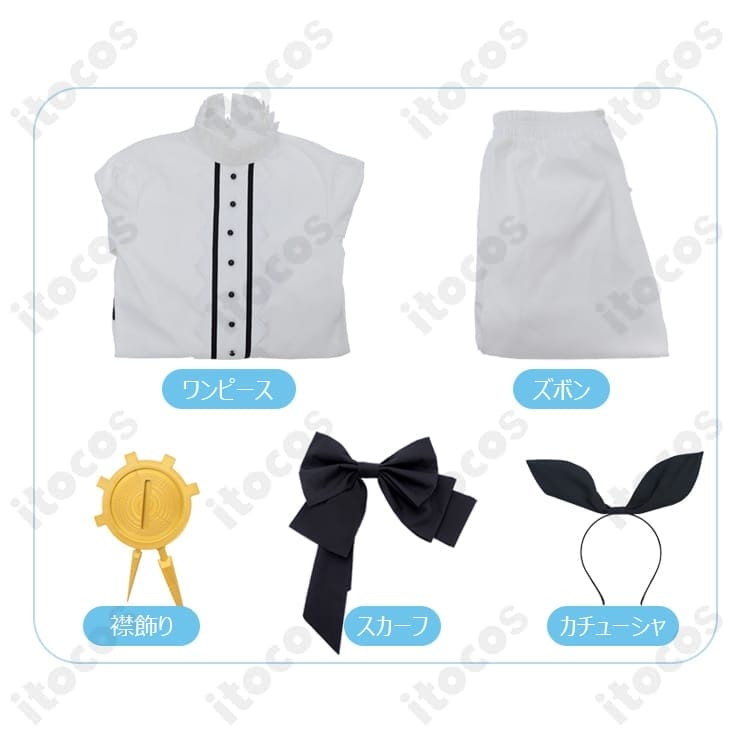 木之本桜 時計の国のアリス コスプレ衣装 高再現で撮影映え、XS〜XLの充実サイズ展開 - 6枚目の画像