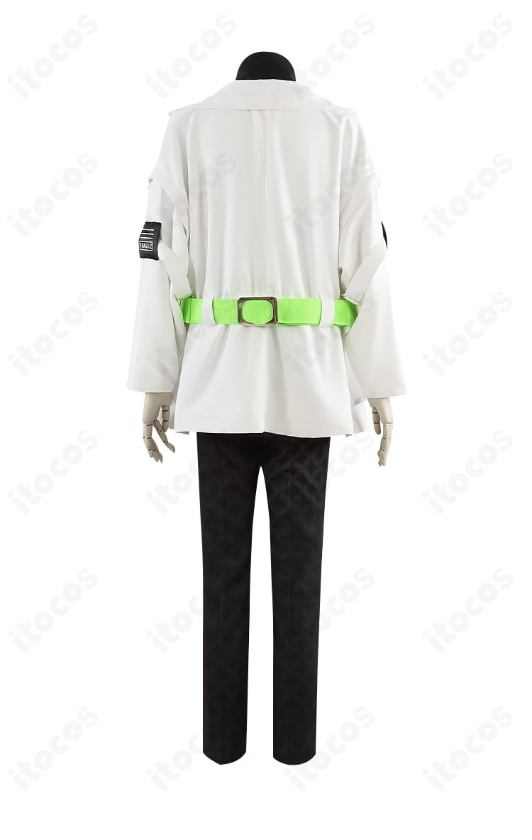 白鳥藍良 フラジール衣装の背面。ヨークや飾りパーツなど背面デザインの再現ディテール