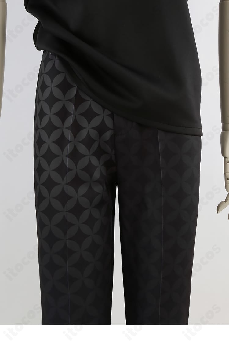 白鳥藍良 フラジール衣装のパンツ模様アップ。高精細プリントとラインの鮮明さを強調