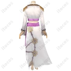 ワンピース ボア・ハンコック 白色コスプレ衣装 高再現の豪華マントでエレガントに映える一着 - 3枚目の画像（サムネイル）