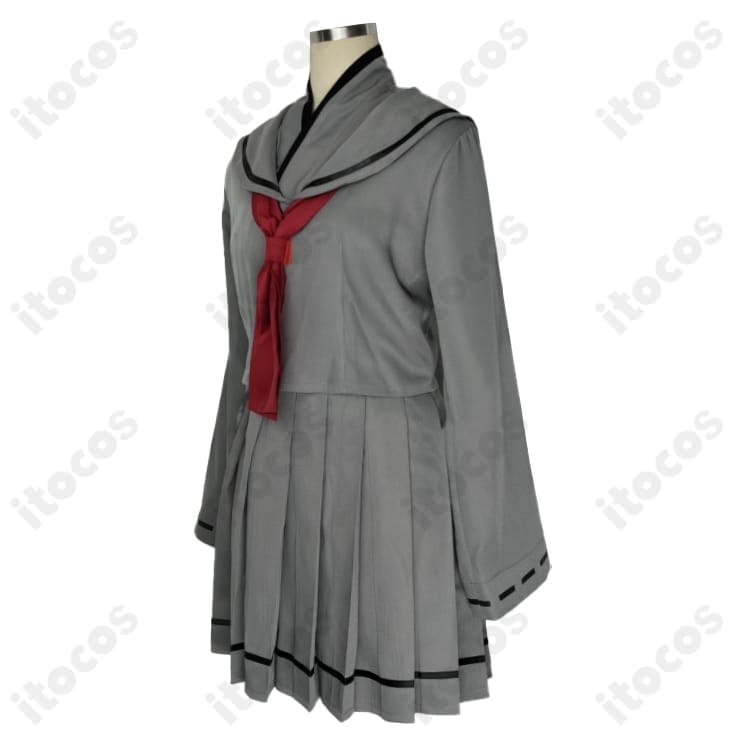 ブルーアーカイブ 七稜アヤメ 制服コスプレ衣装｜高再現シルエットで撮影映え、着脱も快適 - 3枚目の画像