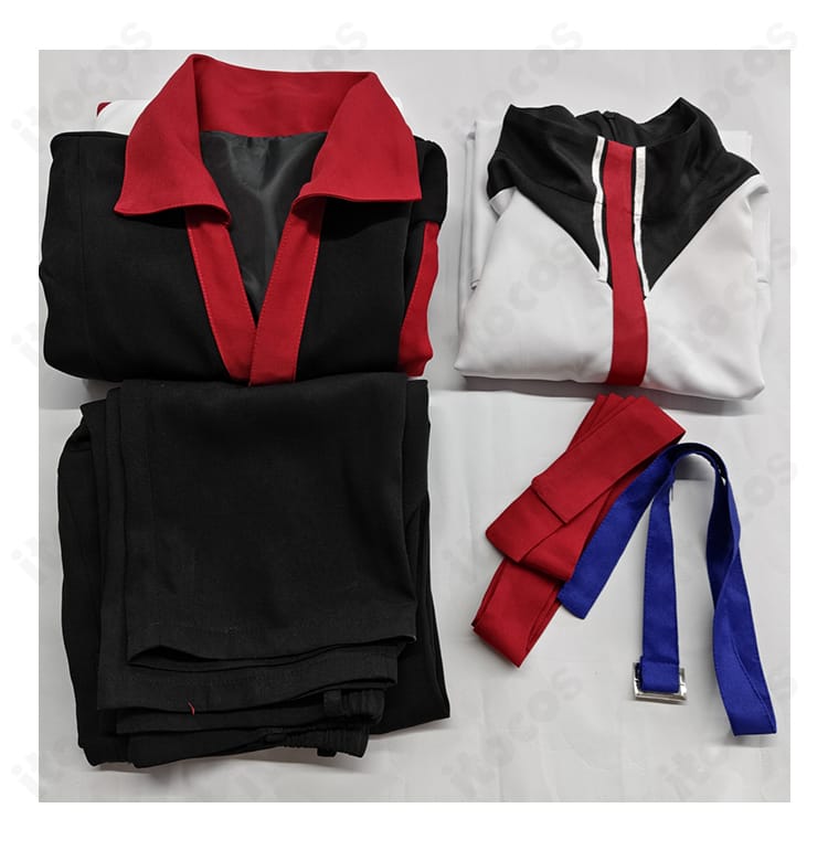 Limbus Company ユーリ コスプレ3点セット内容。コート・インナー・ズボンのフルセット構成。