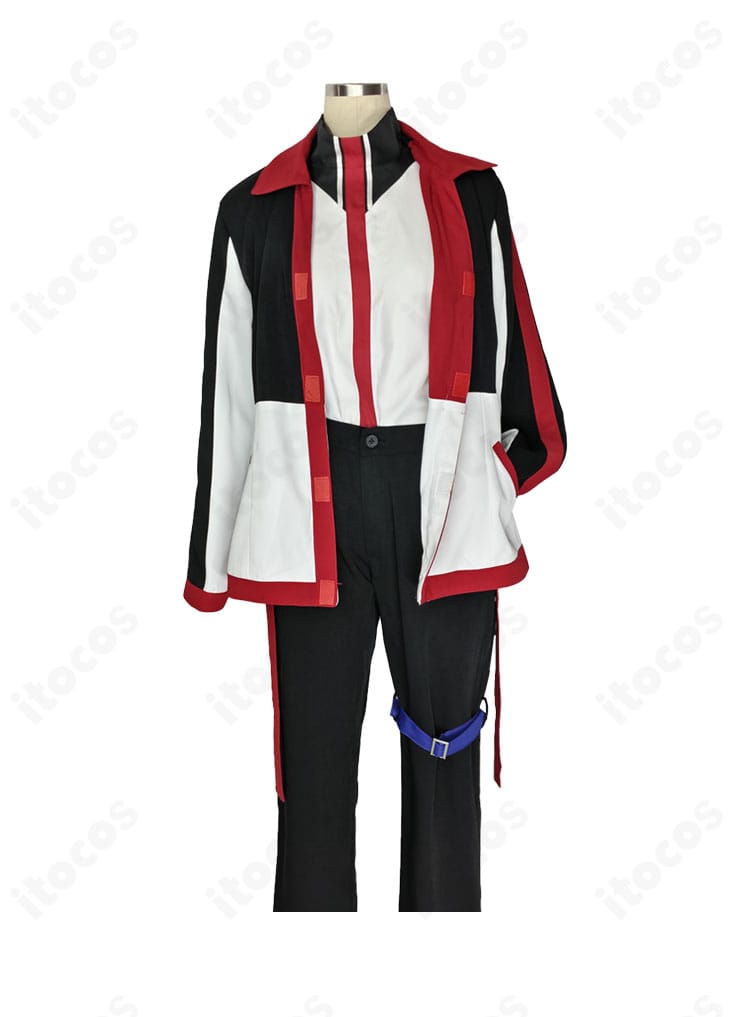 Limbus Company ユーリ 上着ディテールの拡大。装飾や縁処理、ボタン配置まで精緻に表現。