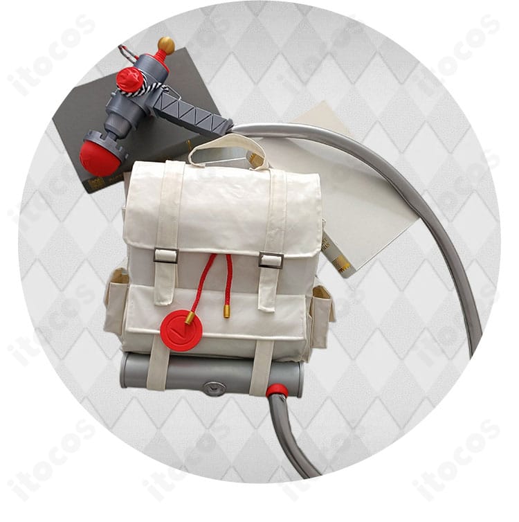 IdentityV 火災調査員 霊狐コスチュームの装飾小物一覧。ネックレス、腰飾り、ベルトなど多彩な付属品