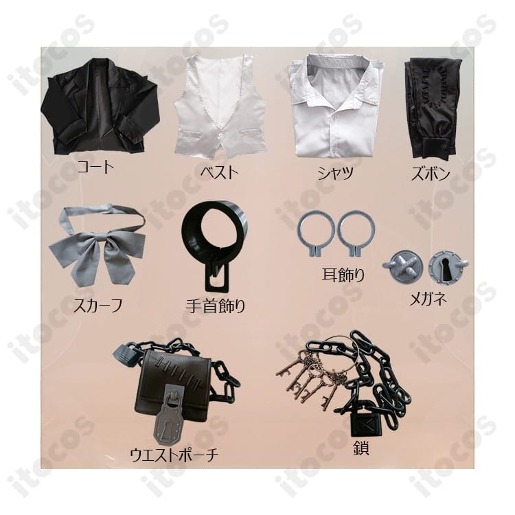 Identity V 第五人格 エフロン・ワイズ初期衣装コスプレ 高再現でイベント＆撮影に最適 - 5枚目の画像
