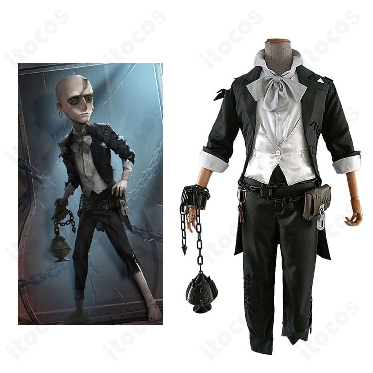 第五人格 エフロン・ワイズの初期衣装を着用したコスプレ全身イメージ。作品世界観を再現したコートと小物が特徴。