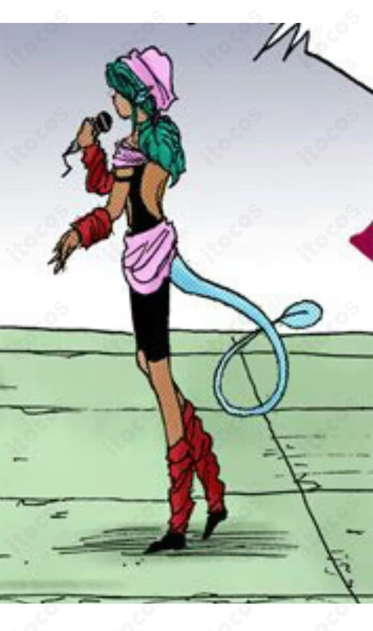 幽☆遊☆白書 樹里 コスプレ衣装の背面ディテール。伸縮素材と開閉部の仕様がわかる角度の画像