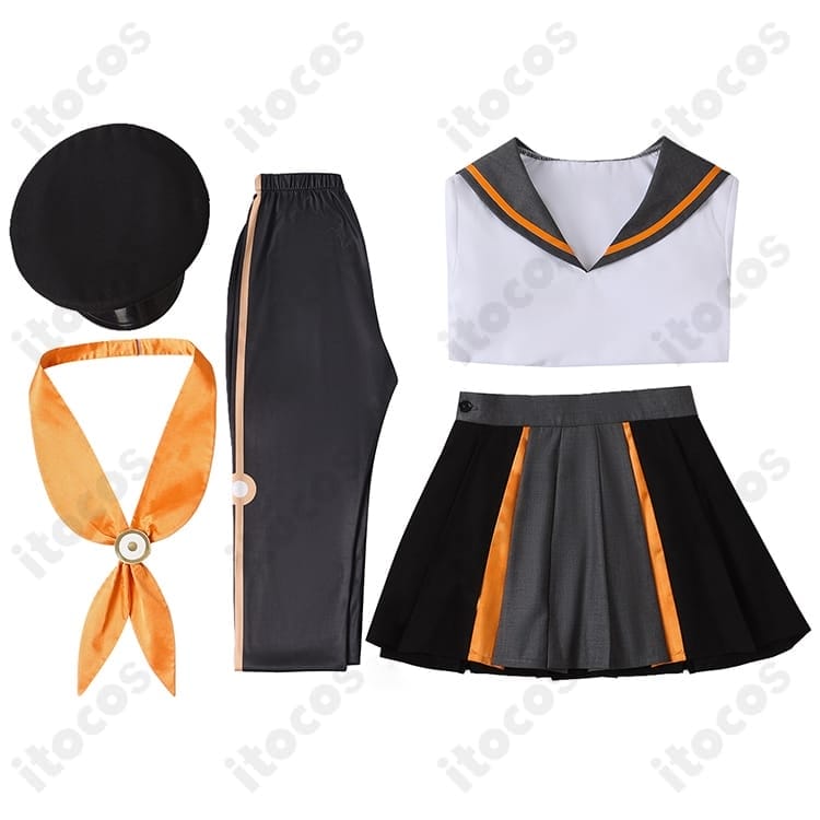 Fate/Grand Order 岸波白野（ザビ子）セーラー服 コスプレ衣装｜高再現でイベント&撮影に最適 - 5枚目の画像